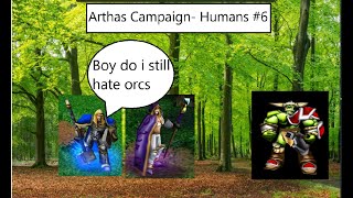 Warcraft 3 Arthas Campaign Humans 6 Part 2 [upl. by Eadrahc]