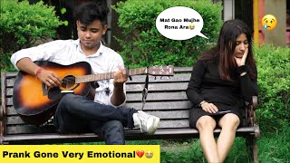 Heart Broken Songs Prank Gone Very Emotional😭 Randomly Singing With Cute Girl In Public Jhopdi K [upl. by Bigford72]