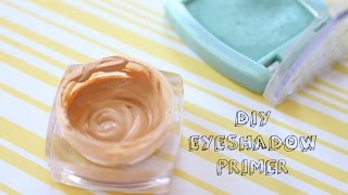 DIY Eyeshadow Primer in 5 Minutes Only 2 Ingredients  Makeupmagique [upl. by Mari]