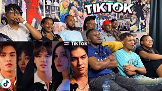 Africans React to THAI DRAMA TIKTOK EDITS PART 1 FOR THE FIRST TIME  SUNWIVERSE [upl. by Fanning]