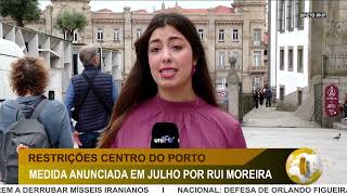 DI  ENTRARAM EM VIGOR AS RESTRIÇÕES PARA VEÍCULOS TURÍSTICOS NO CENTRO DO PORTO [upl. by Shamrao]