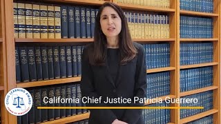 2024 Chief Justice Patricia Guerrero Announces Civic Learning Awards [upl. by Ahsieka659]