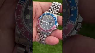 🚨 £12500 🚨 Rolex GMT 1968 Pepsi Ref 1675 on Jubilee Bracelet vintage watch FOR SALE [upl. by Unity]