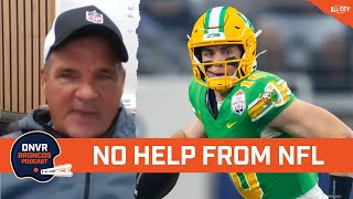 Brian Baldinger explains why the NFL did NOT help Bo Nix amp the Denver Broncos v the Seattle Seahawks [upl. by Ahsad]