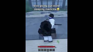 do NOT take any sleeping medicine from bro😭🙅🏾‍♂️  sorcery roblox jjk fyp viboak [upl. by Ambrogino]