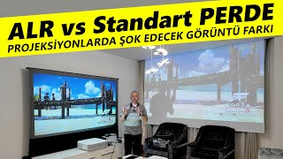 UST ALR ile Standart Beyaz Perde Hangisi Projeksiyon İçin En İyisi [upl. by Lewis555]