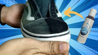 how to repaint shoes  Vans  cara mengembalikan warna sepatu [upl. by Fridlund935]