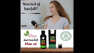 DEW ANTIHAIRFALL HAIR OIL [upl. by Amsaj]