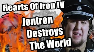 Hearts Of Iron IV Jontron Destroys THE WORLD [upl. by Rem]