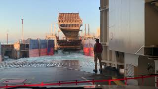 BC Ferries MV Coastal Celebration docking at Tsawwassen Ferry Terminal [upl. by Rebeh]