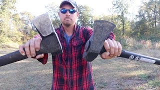 Splitting Axe vs Splitting Maul Real World Testing and Review [upl. by Orlina720]