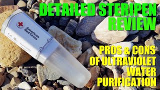 SteriPen Review Pros and Cons of UV Water Purification [upl. by Alihet]