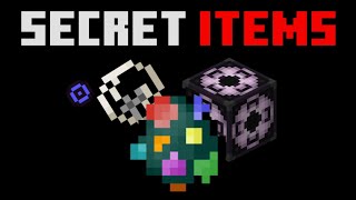 Hidden ITEMS in Minecraft Bedrock 121 [upl. by Atiuqehs]