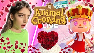 💌 TRAVAUX et SAINTVALENTIN sur CELEGIA dans Animal Crossing New Horizons  💒 [upl. by Ahsimac653]