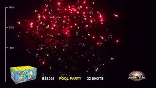 Pool Party BS8026 Bright Star Firework New for 2020 [upl. by Banwell]