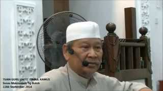 Ustaz Ismail Kamus quotTafsir AlFatihahquot [upl. by Feliza968]