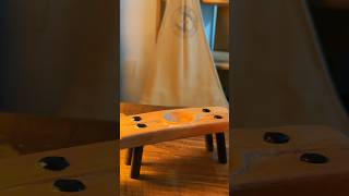 Creating the Perfect Finish Guide to Oiling a Mini Wood Tableshorts diy satisfying [upl. by Leunamme524]