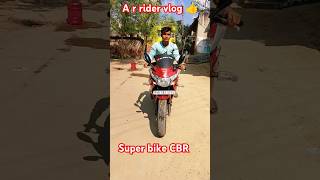 CBR braking system 😱motorcycle cbr rider motovlog viral shortshort video [upl. by Loftis311]