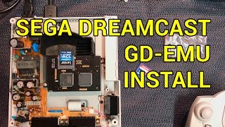 Sega Dreamcast GDEMU Install SD Card ROM ISO GDI  YouTube [upl. by Tamer]