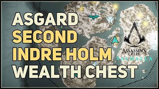 Asgard Second Indre Holm Wealth Chest Ymirs Tear Stone Assassins Creed Valhalla [upl. by Tandie602]