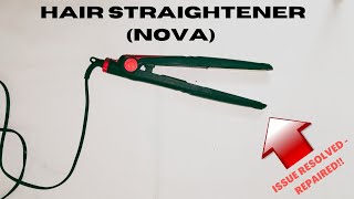 How to repair hair straightener nova [upl. by Juster]