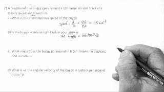 Circular Motion Q1 [upl. by Alena]