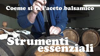 Aceto balsamico fatto in casa DIY 7  Strumenti essenziali [upl. by Christis]