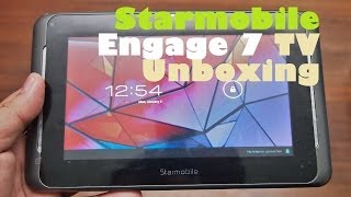 Starmobile Engage 7 TV Unboxing  70quot Tablet With Analog amp Digital TV Capabilities For PHP 5290 [upl. by Aicenev]