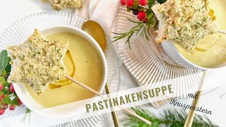 Pastinakensuppe mit Knusperstern [upl. by Osy]