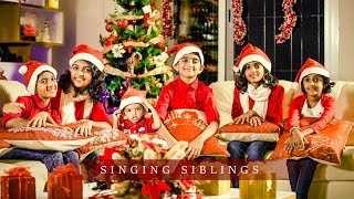 Carol of the Bells  Joyful 6 Singing Siblings  Pentatonix Cover [upl. by Nosnek195]