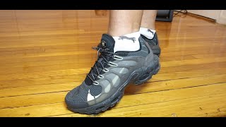 Nike Air Max Terrascape Plus Black Lime Sneaker Review  On Foot Look [upl. by Ecirtnuahs]