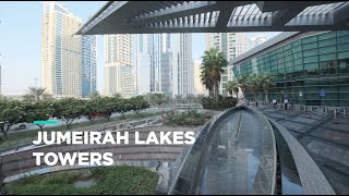 Take a tour of Jumeirah Lakes Towers JLT [upl. by Grannie]