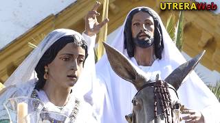 SEMANA SANTA UTRERA 2019  LA BORRIQUITA [upl. by Nohsav]