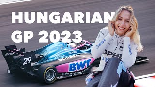 SOPHIA‘S HUNGARIAN GP IN F3 2023  the overtaker  racegirl [upl. by Nivak]