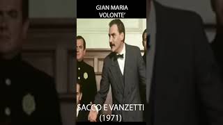 SHORT  GIAN MARIA VOLONTE in SACCO E VANZETTI 1971 di Giuliano Montaldo [upl. by Lettig405]