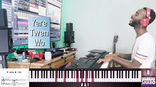 Yere Twen Wo  Piano Reharmonized  Ghanaian Christian Music [upl. by Alyag953]