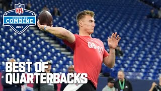 Best Workouts of Quarterbacks  2024 NFL Scouting Combine [upl. by Itsa]