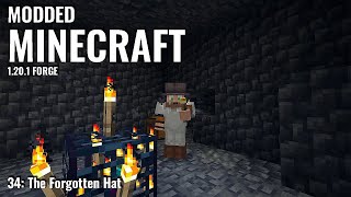 MODDED MINECRAFT 1201 FORGE  34 The Forgotten Hat  LAPTOP Gameplay [upl. by Lin]