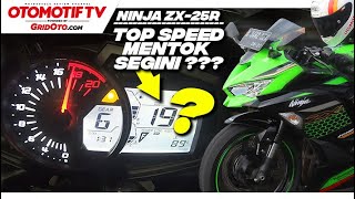 Top Speed Kawasaki Ninja ZX25R Mentok Segini l Otomotif TV [upl. by Gilli502]