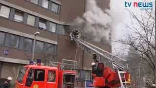 Feuer im Universitätsklinikum Eppendorf [upl. by Ilegna]