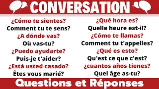 Conversation de base en Espagnol  Dialogues Questions et Réponses Apprendre lespagnol rapidement [upl. by Zales]