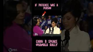 Elon calls Cardi B a Puppet after she suffers teleprompter glitch kamala rally Her response 😳 [upl. by Malinde]