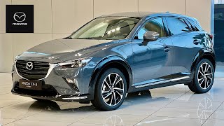 2025 MAZDA CX3 S Sport SUV 5 Cool Features walkaround Exterior and Interior [upl. by Annot]