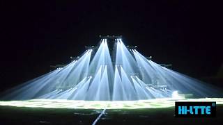 Professional Music Festival Stage Lighting Show by HiLtte in 2017 [upl. by Nnahsal740]