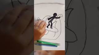 Scribble drawing art artandcraft drawing Cheesyanimation724 DoodleCraft45 [upl. by Reld]