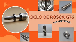 ciclo de rosca G76 [upl. by Buddy]