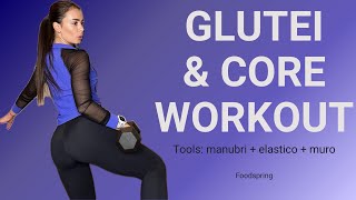 GLUTEI  CORE WORKOUT  Allenamento completo  By Jo Dunica [upl. by Hannan]