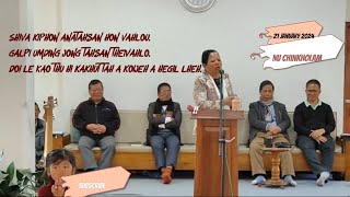 Nu Chinkholam Speech  21012024  GMFDI [upl. by Goines]