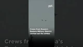 Watch  Russian Fighter Jets quotDestroyquot Ukraine Positions [upl. by Fulks]