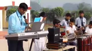 Cultural performances in S J P International School [upl. by Ecirtaemed]